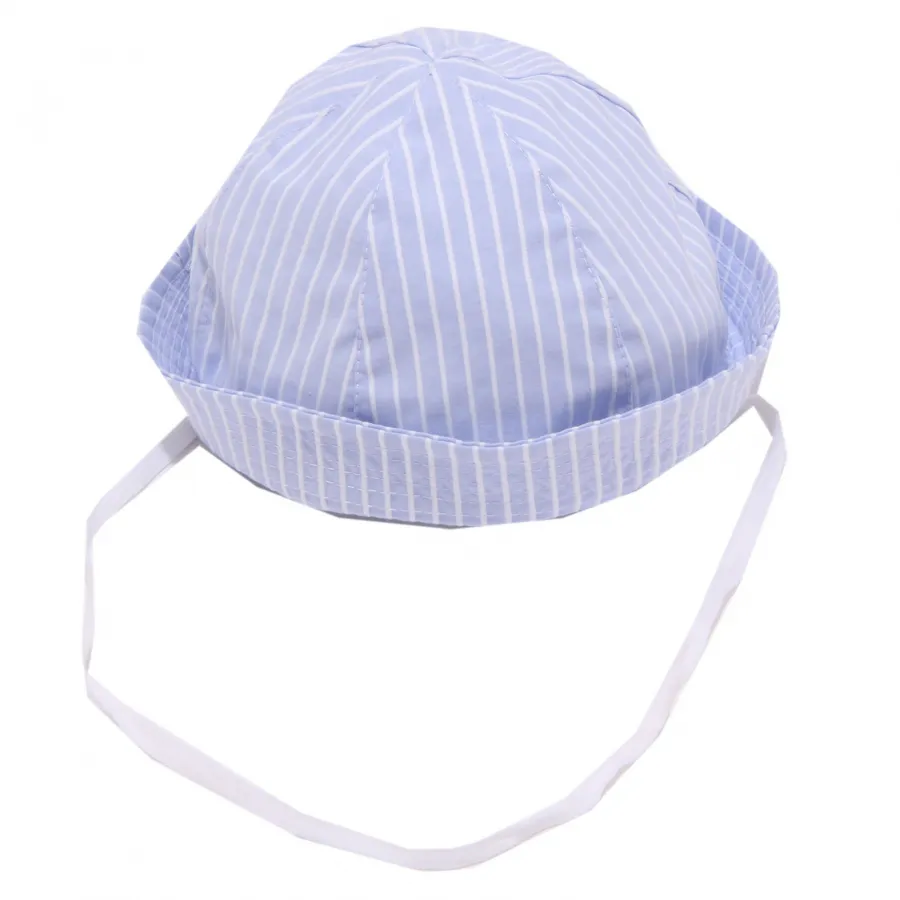 4615X cappello bimbo M. FERRARRI white/light blue cotton boy hat