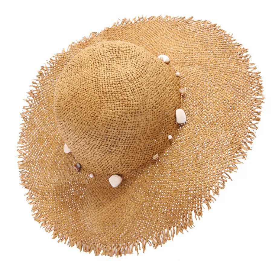 5550AG cappello paglia donna HAT YOU tobacco hat woman