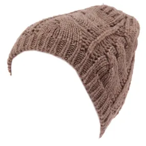 8285W cappello donna MARTISSIMA BY MARTA MARZOTTO light brown wool hat woman