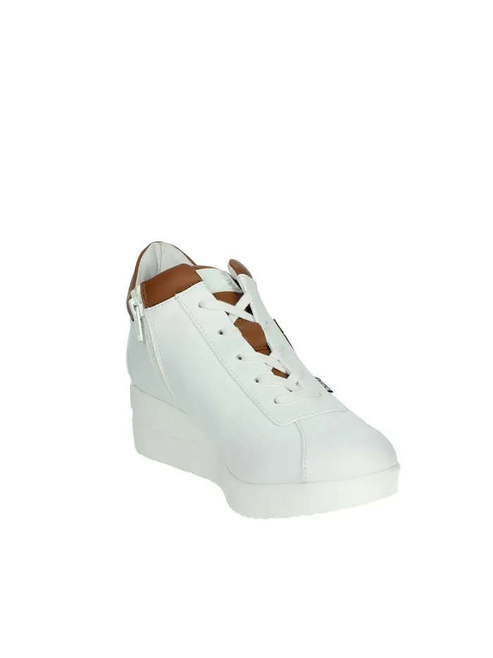 Agile By Rucoline  SNEAKERS BASSA JACKIE 226 BIANCO/CUOIO