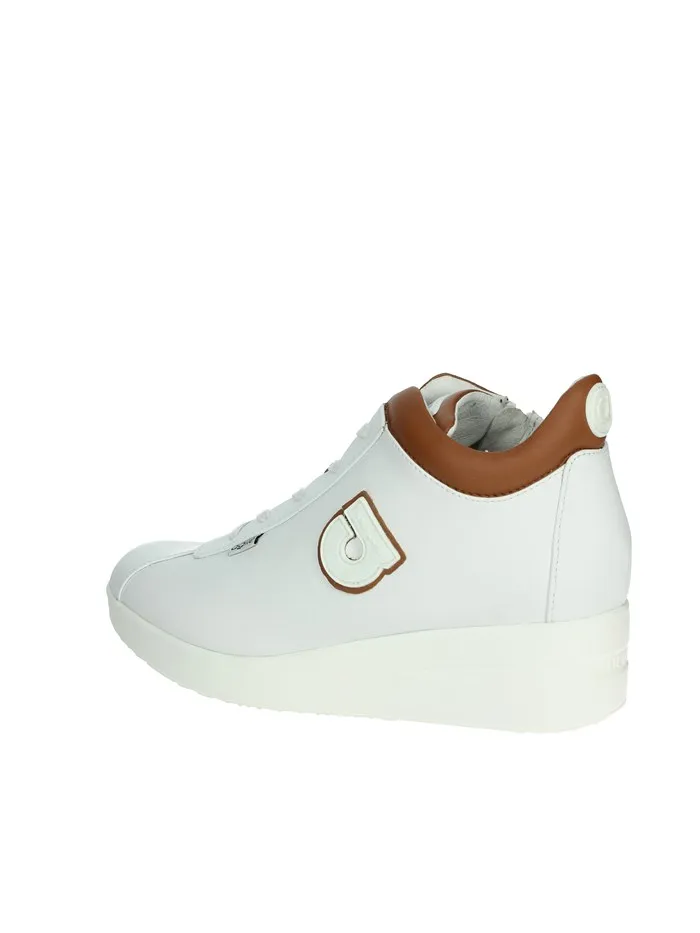 Agile By Rucoline  SNEAKERS BASSA JACKIE 226 BIANCO/CUOIO