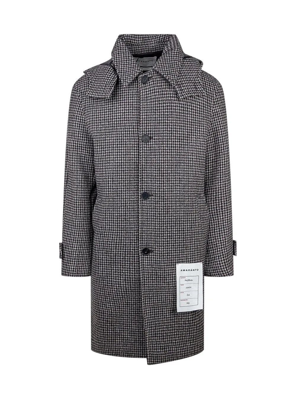 AMARANTO Cappotto Trench  