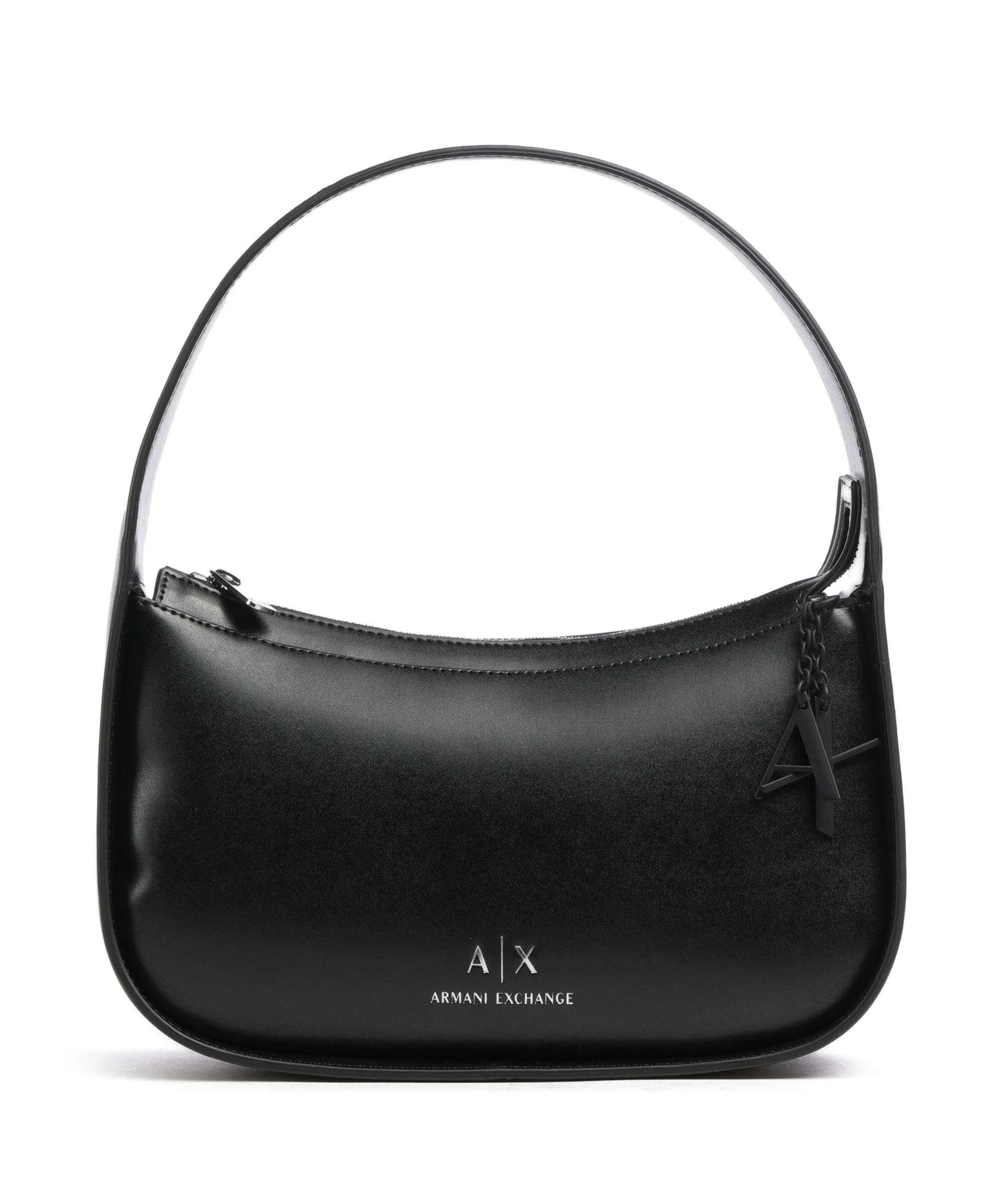  Armani Exchange Borsa a spalla pelle sintetica nero  