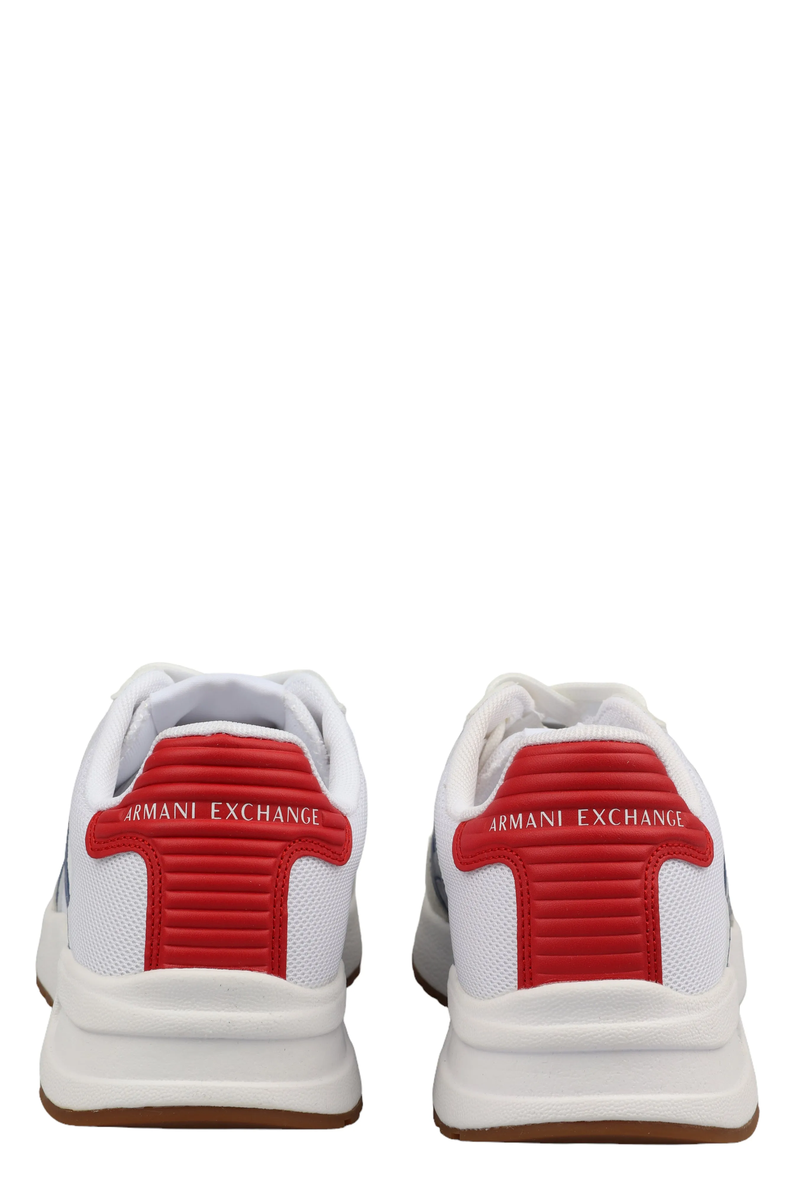 ARMANI EXCHANGE LEATHER SNEAKERS