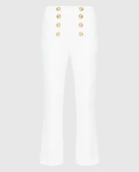 Balmain Pantaloni bianchi TF15214C222