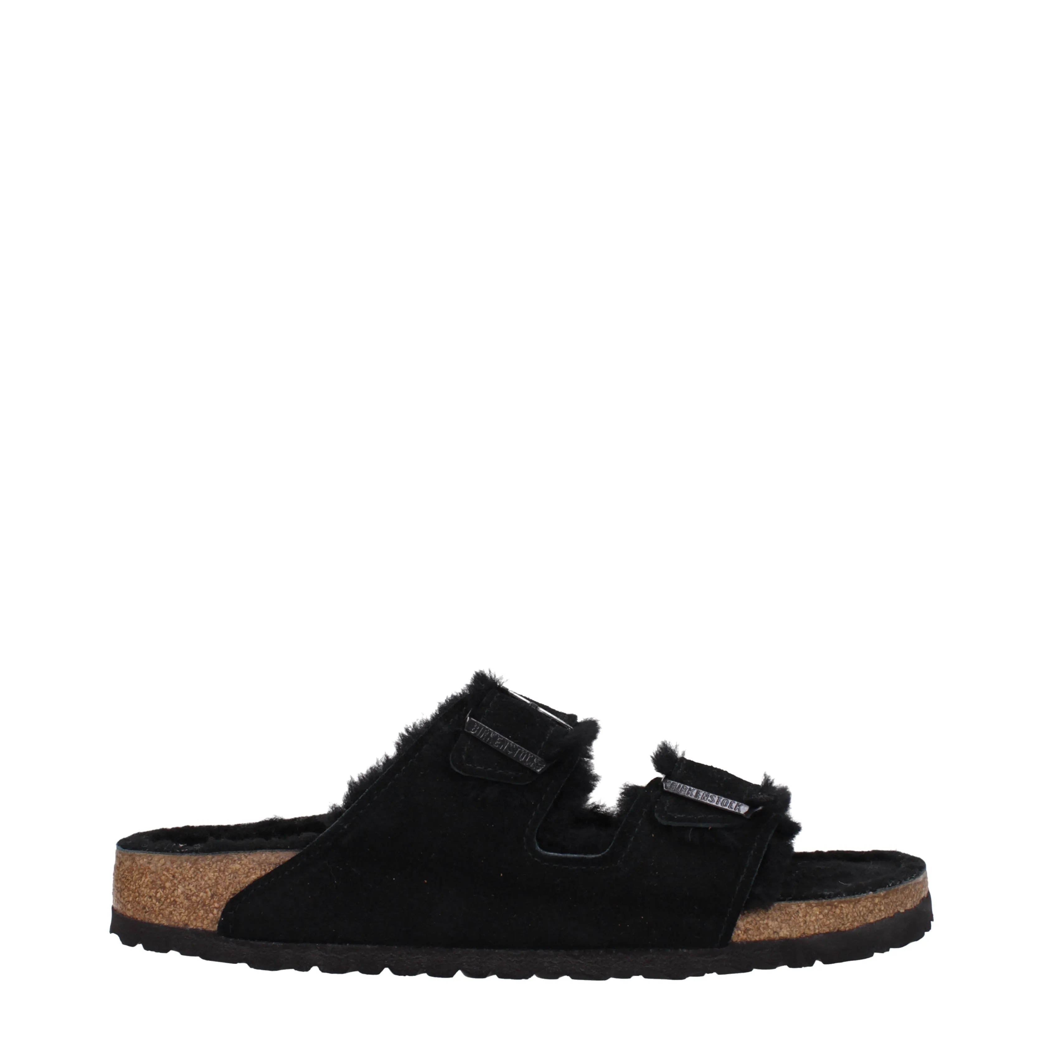 Birkenstock Ciabatte e Zoccoli Arizona Uomo Camoscio Nero