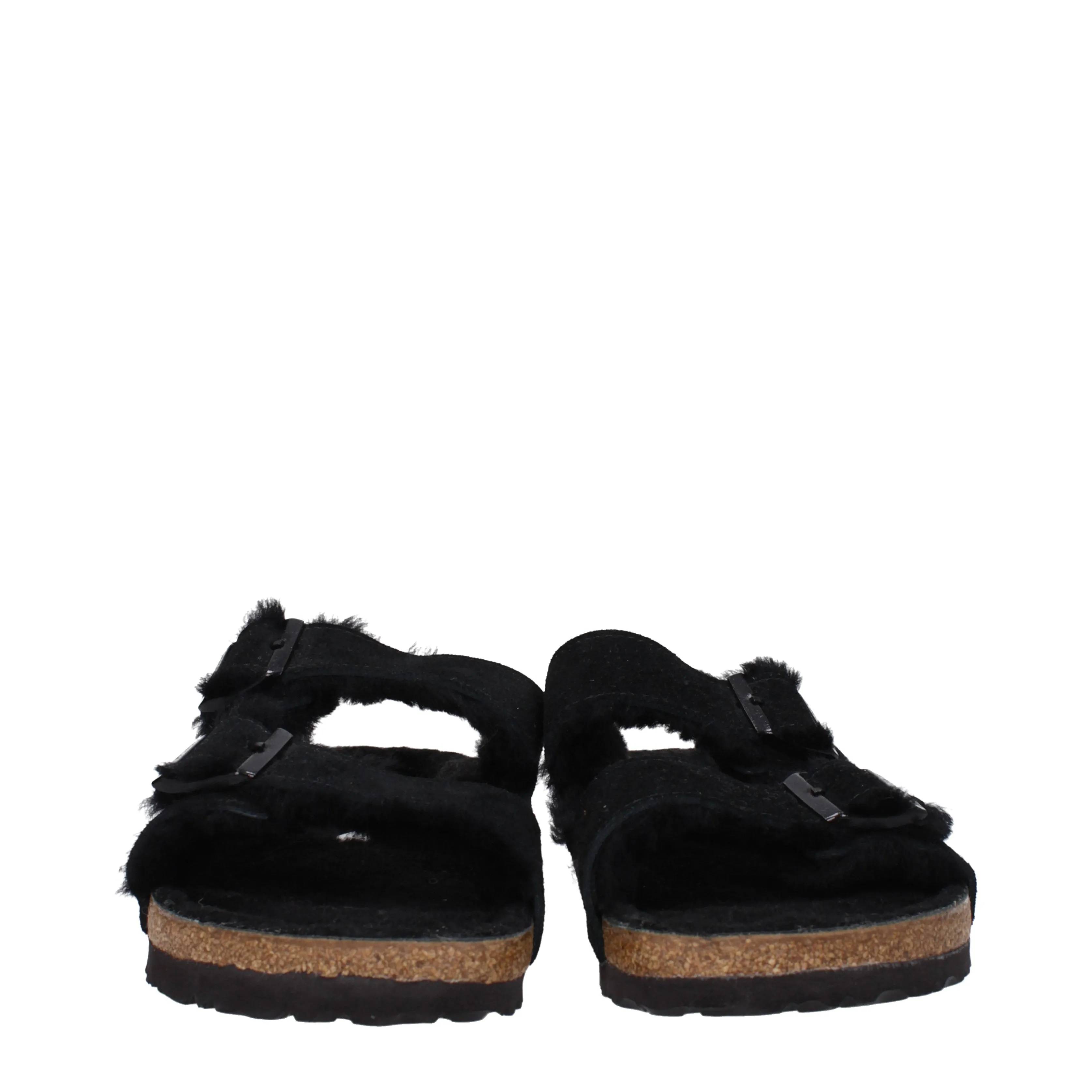 Birkenstock Ciabatte e Zoccoli Arizona Uomo Camoscio Nero