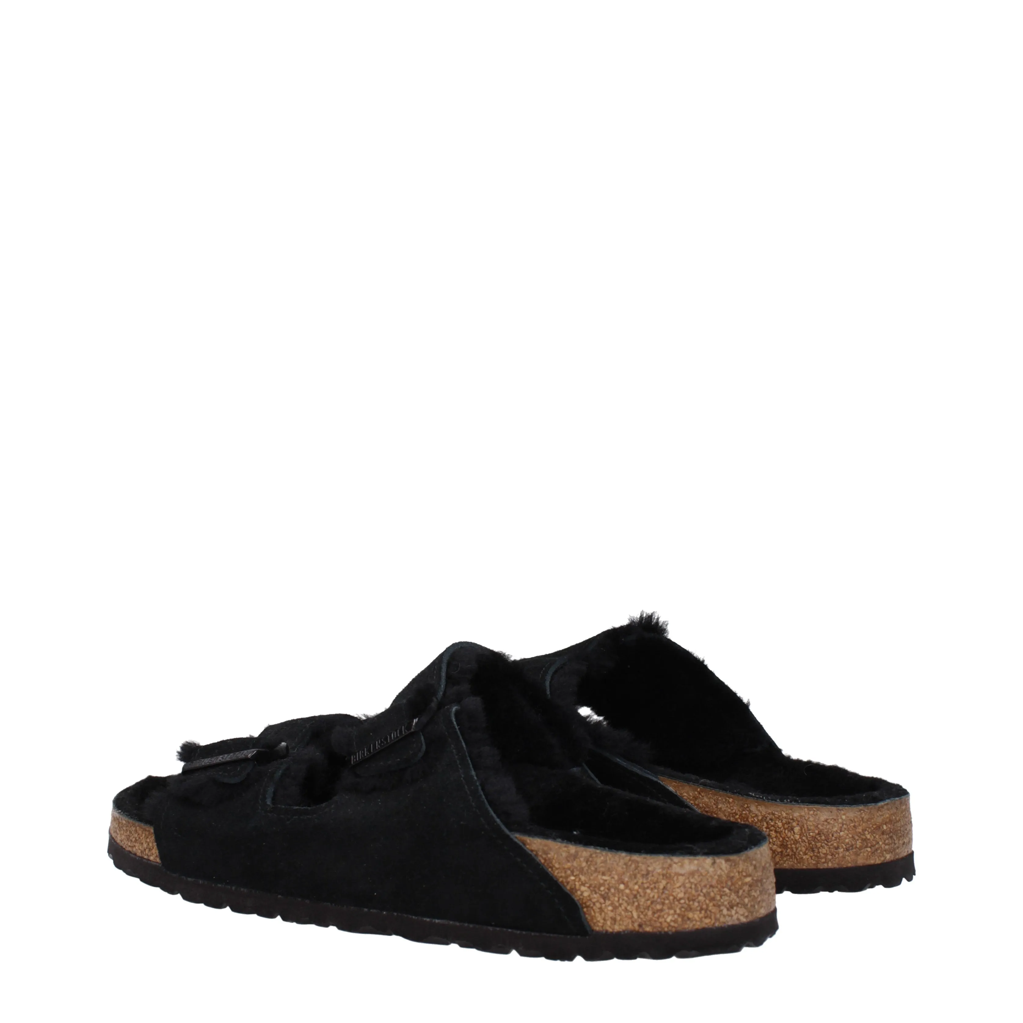 Birkenstock Ciabatte e Zoccoli Arizona Uomo Camoscio Nero