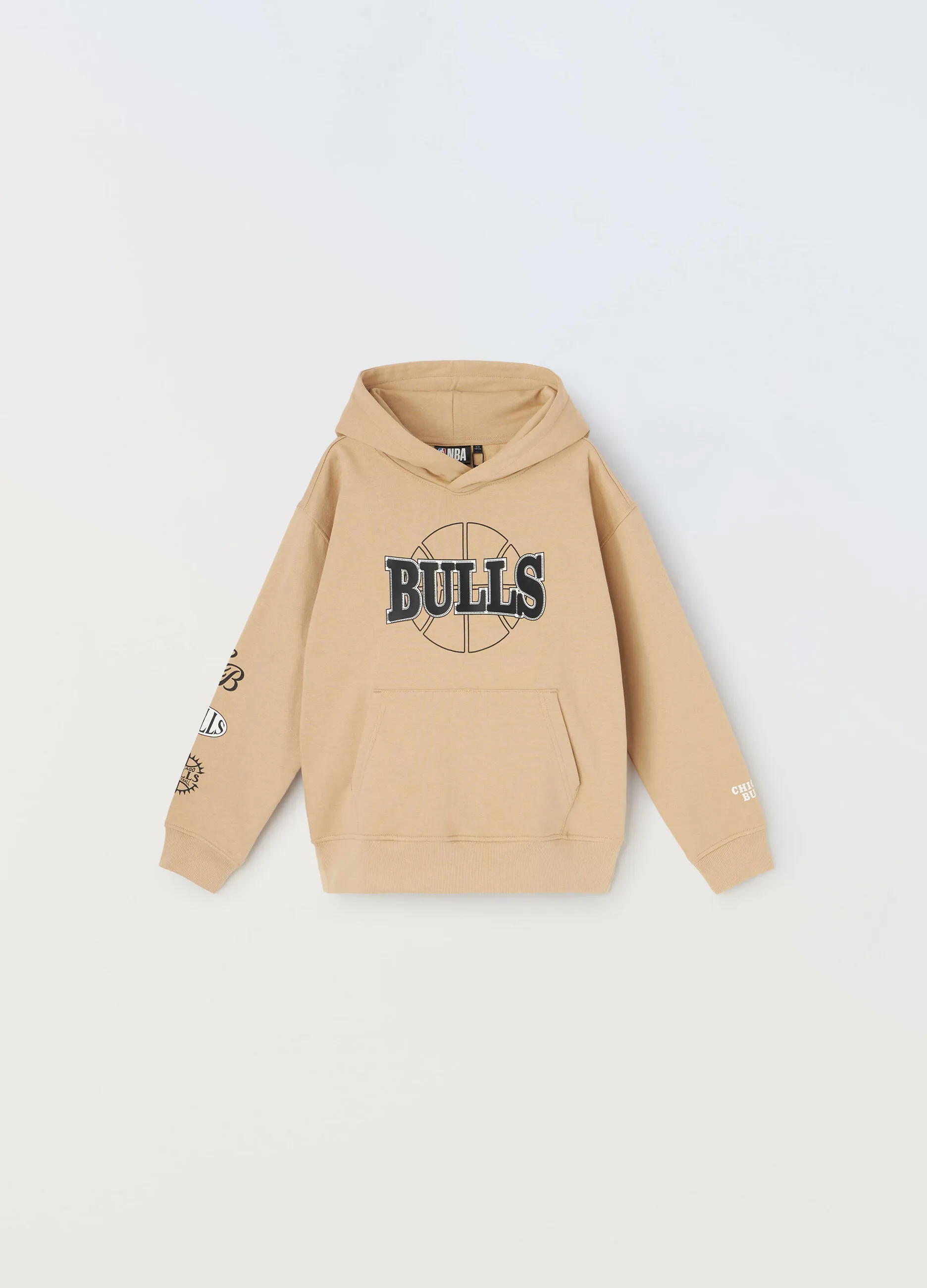 BLUKIDS  Felpa NBA con cappuccio in french terry in puro cotone ragazzo