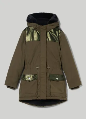 BLUKIDS  Parka con cappuccio ragazza