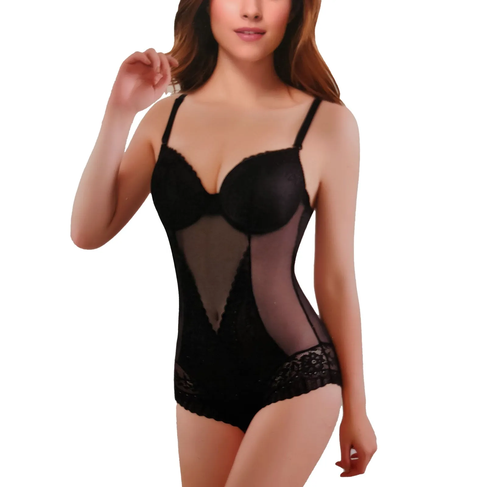 Body donna intimo velato YH228