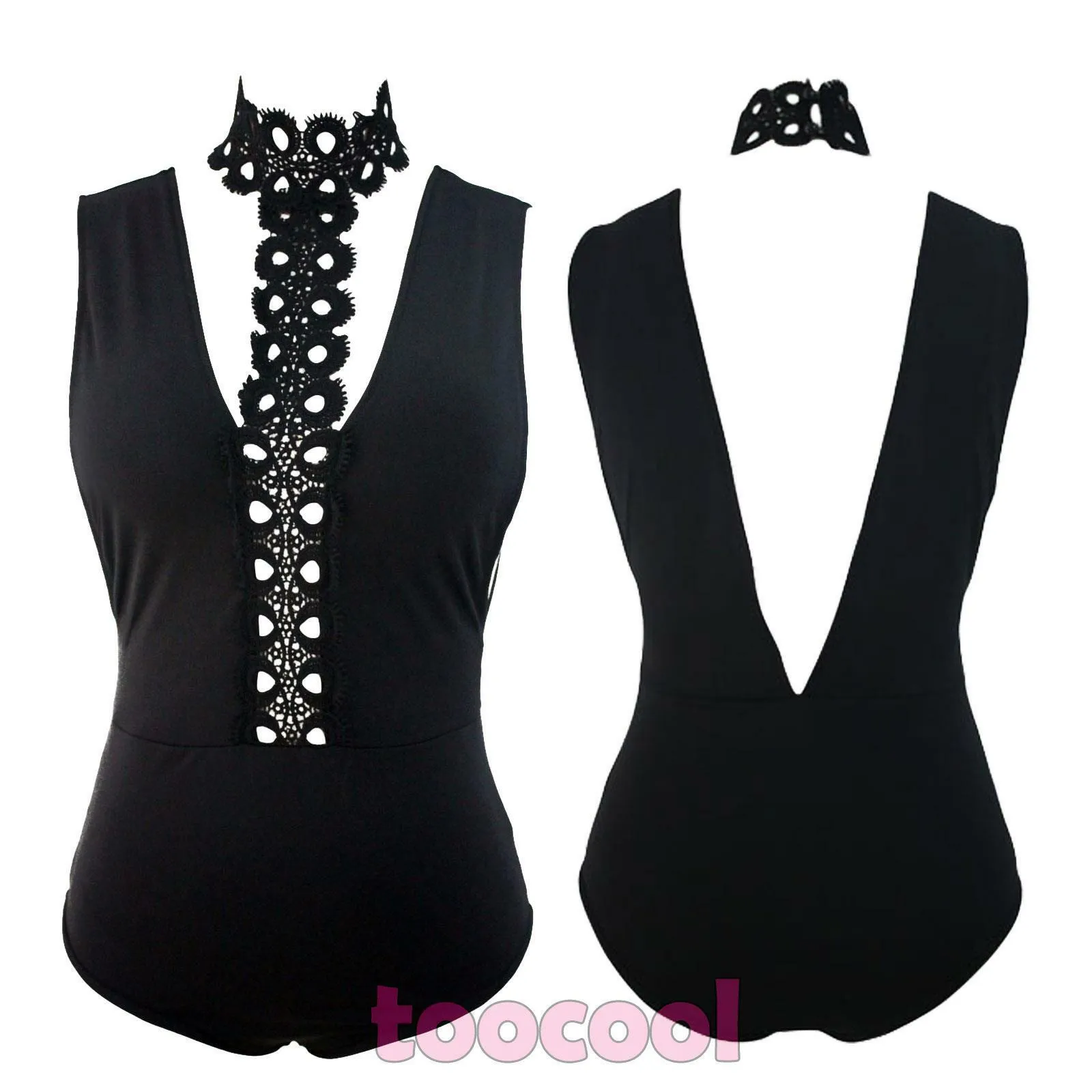 Body donna scollo a DL-2090