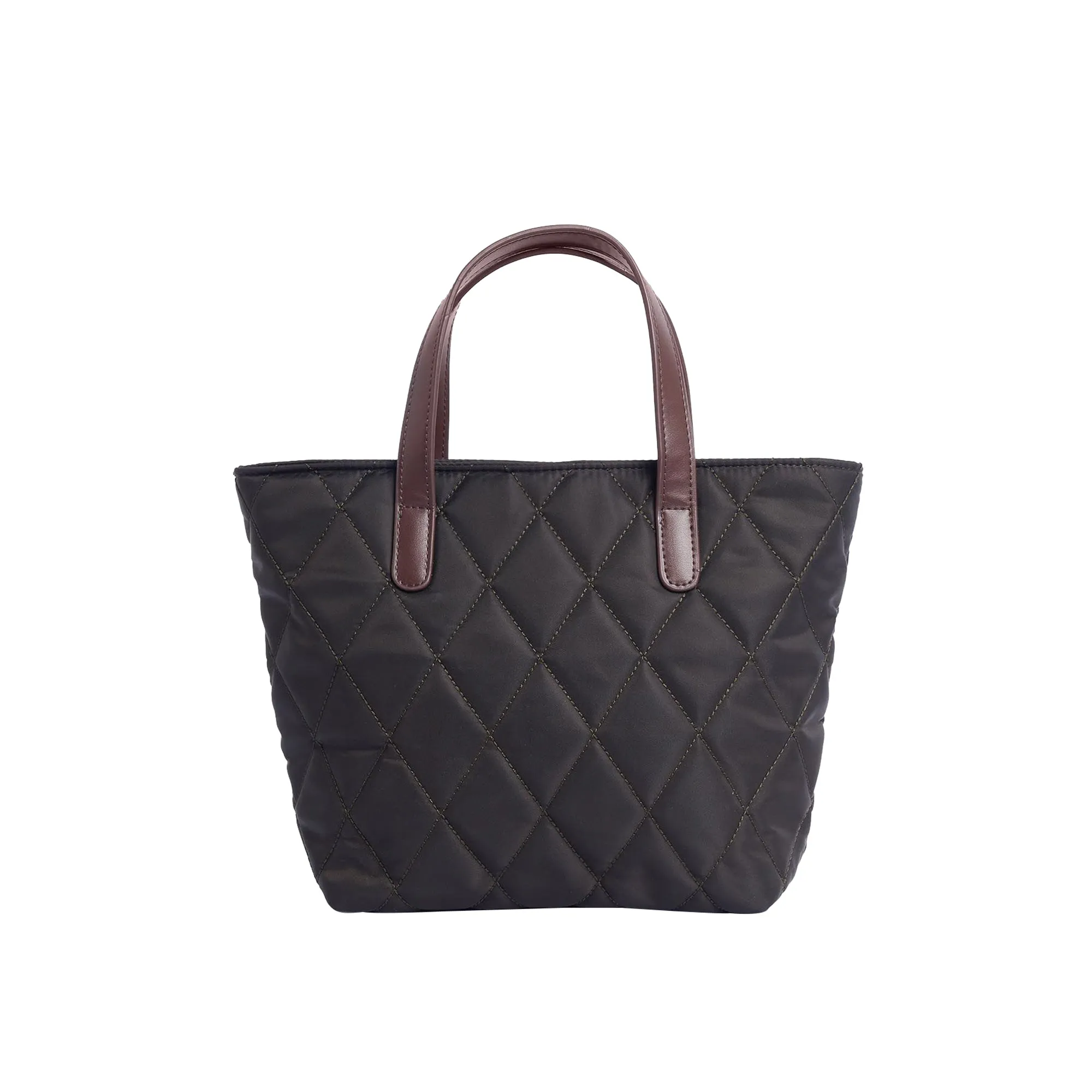 Borsa Donna Tote mini Quilted Verde