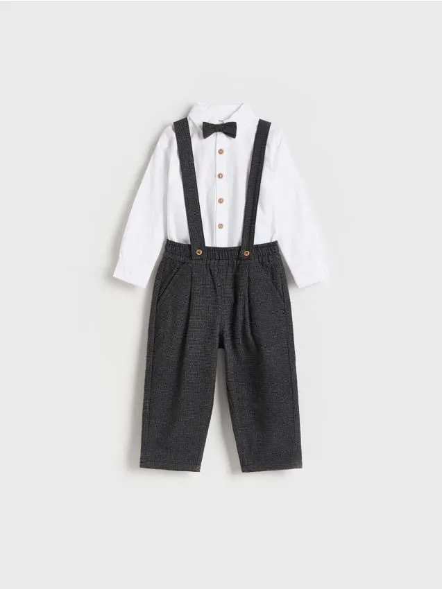 BOYS` BODY SUIT & BOW TIE