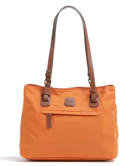  Brics X-Collection Borsa shopper nylon riciclato arancio  