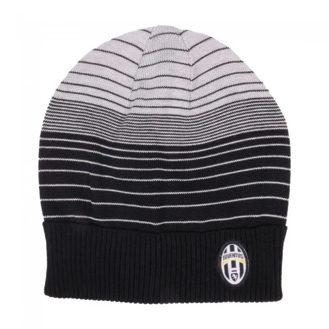 Cappello cuffia righe rasato Juve abbigliamento ufficiale Juventus PS 01137