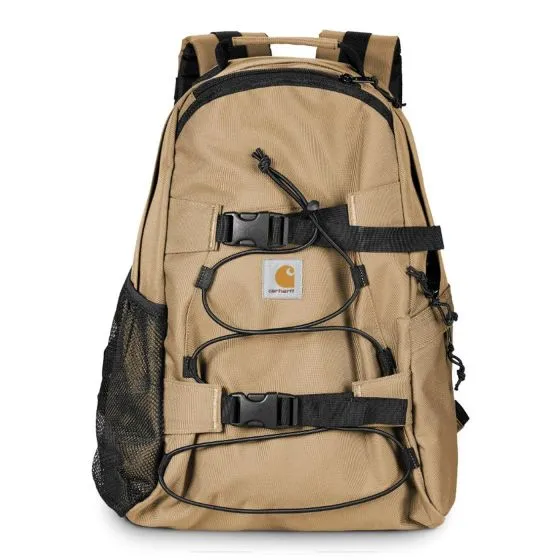 CARHARTT WIP Kickflip Backpack Peanut - Zaino Marrone    