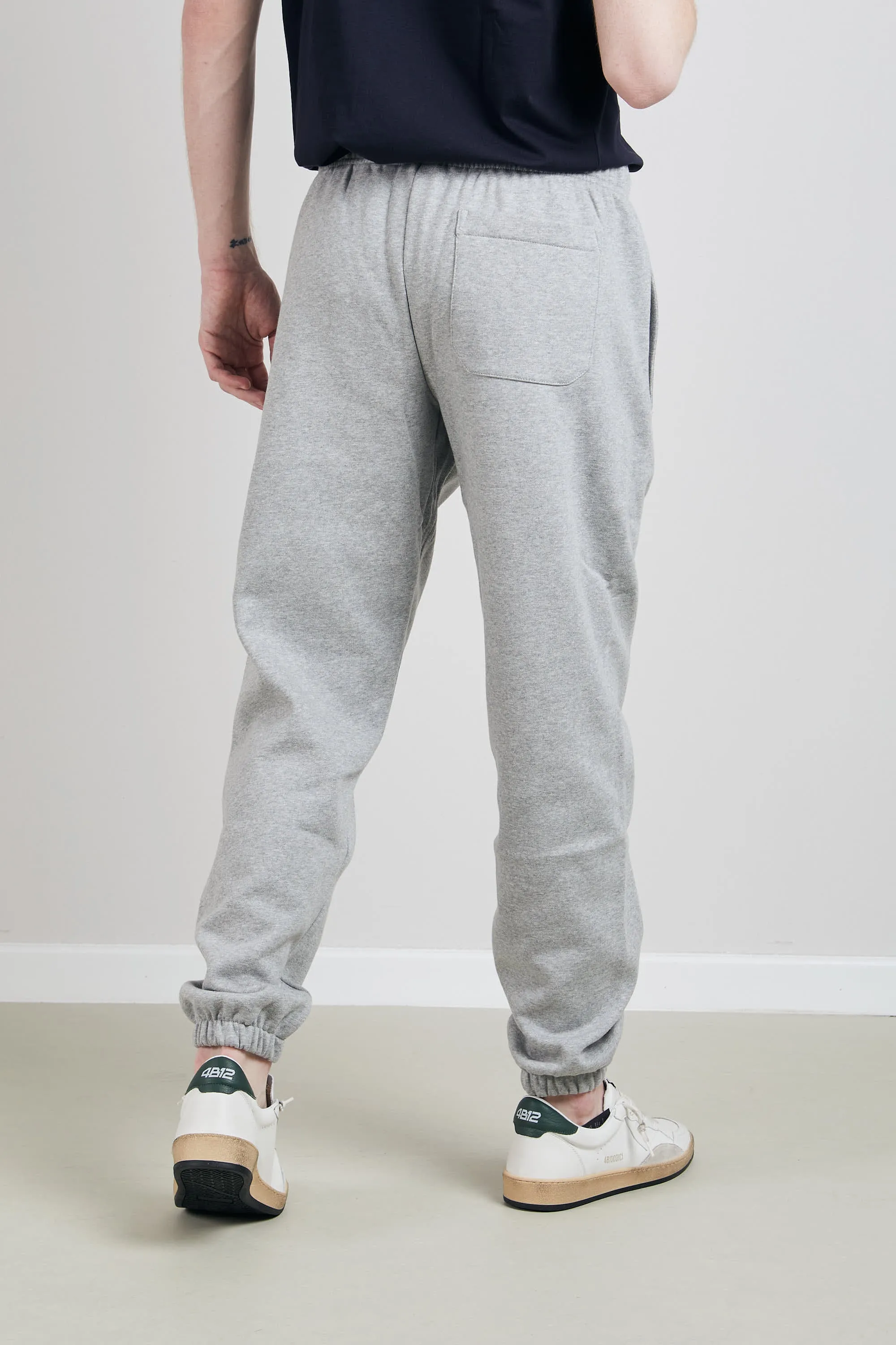 Carhartt Wip Pantalone Felpa Basico Grigio Uomo