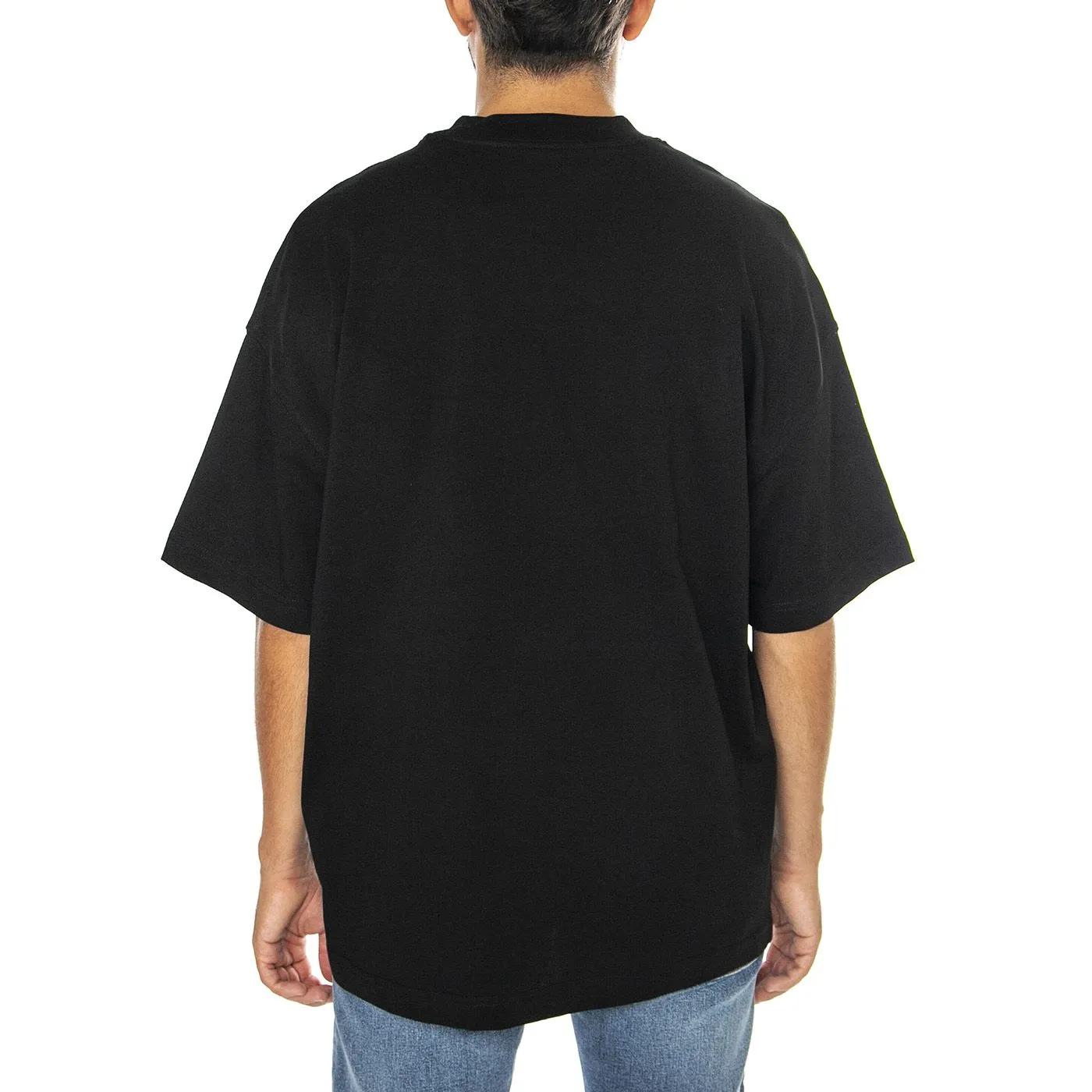 CARHARTT WIP S/S Body Of Work T-Shirt Black / White - Maglietta Girocollo Uomo Nera    