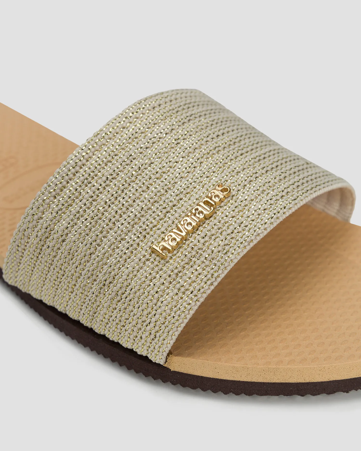 Ciabatte da donna Havaianas You Malta Metallic dorate 4147312-570