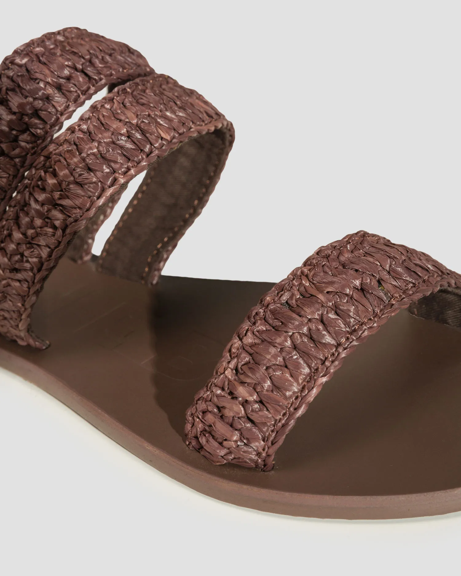 Ciabatte intrecciate da donna Manebi Sandals marroni P37Y0-p37