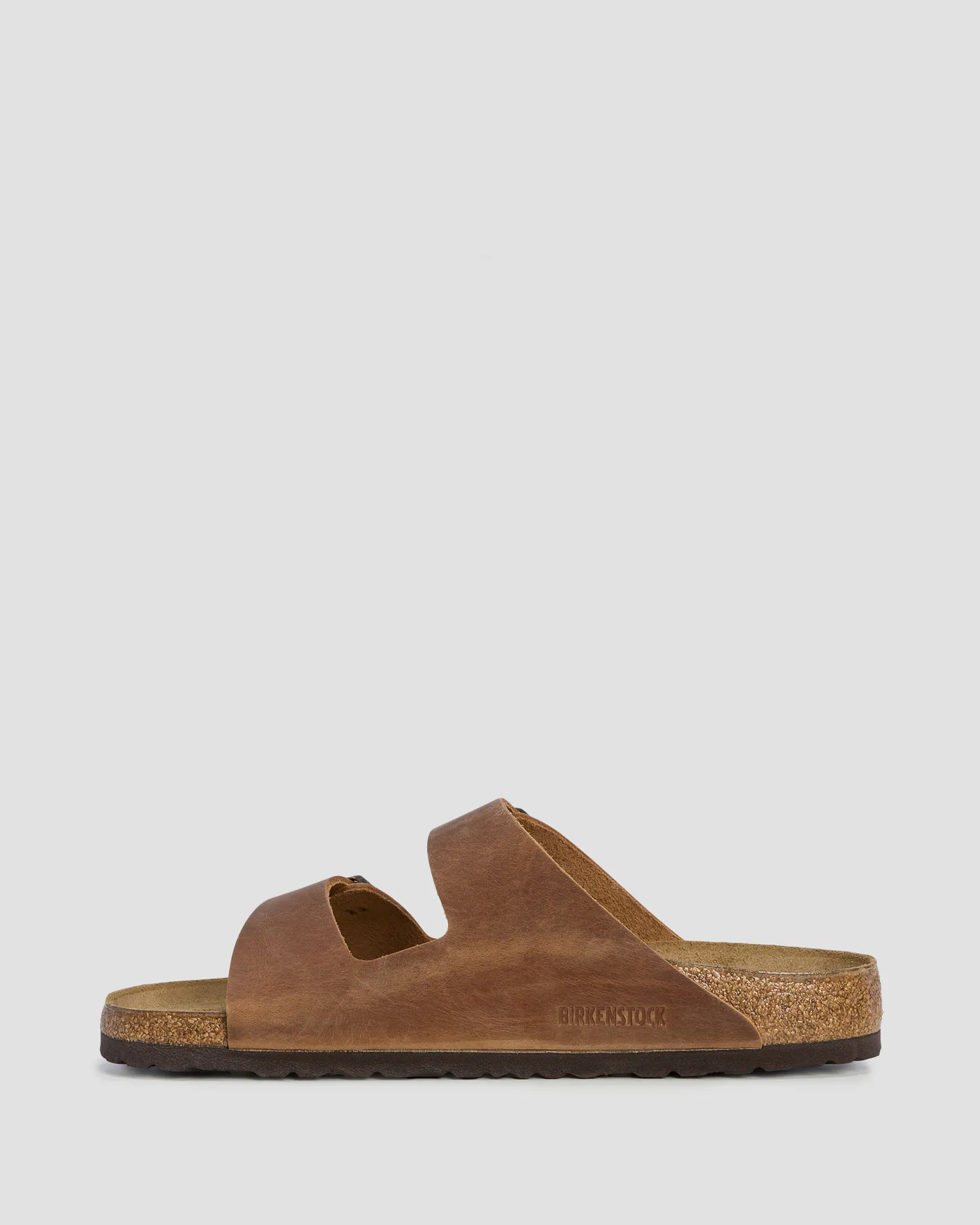 Ciabatte marroni da uomo Birkenstock Arizona Regular 1028272-braun