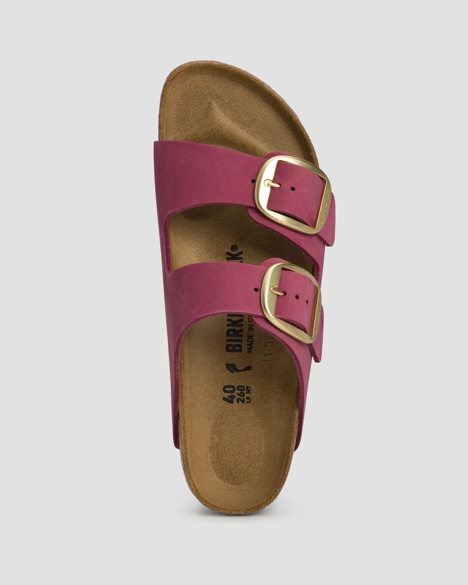 Ciabatte viola da donna Birkenstock Arizona Big Buckle Narrow 1027989-violett