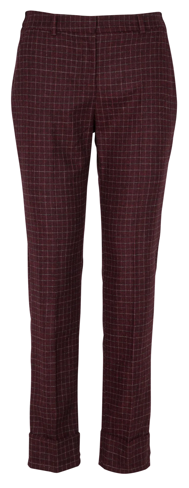  COLLECTORS CLUB   PANACHE - Pantaloni in misto lana | Rosso