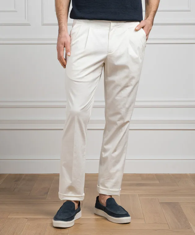 COLOMBO Pantaloni bianchi PA00476TCA00912