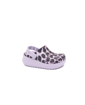 CROCS ANIMAL CUTIE 207838 lilla ciabatte zoccoli bambina gomma platform