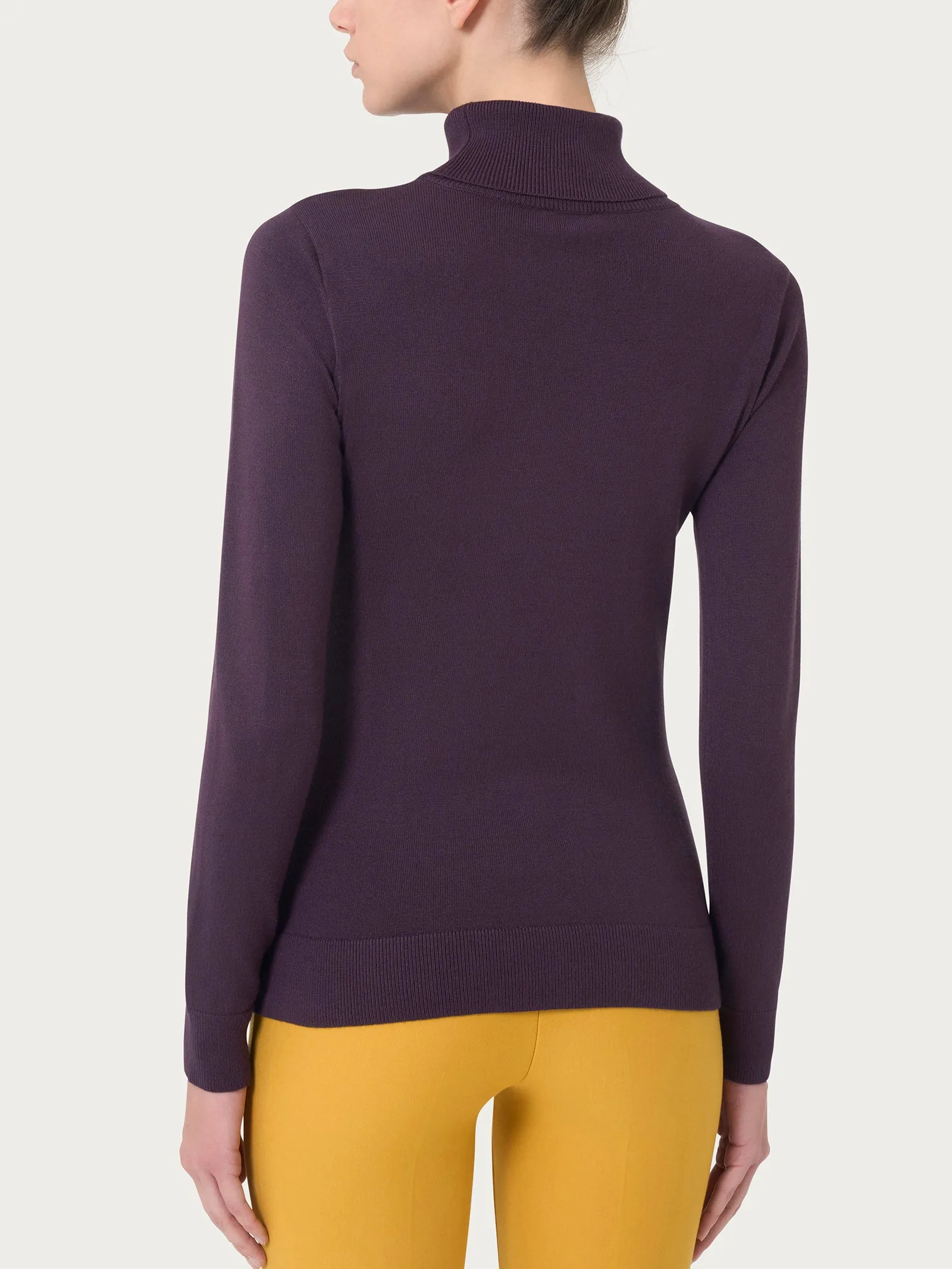 Dolcevita a maglia unita Four Seasons - Plum Perfect