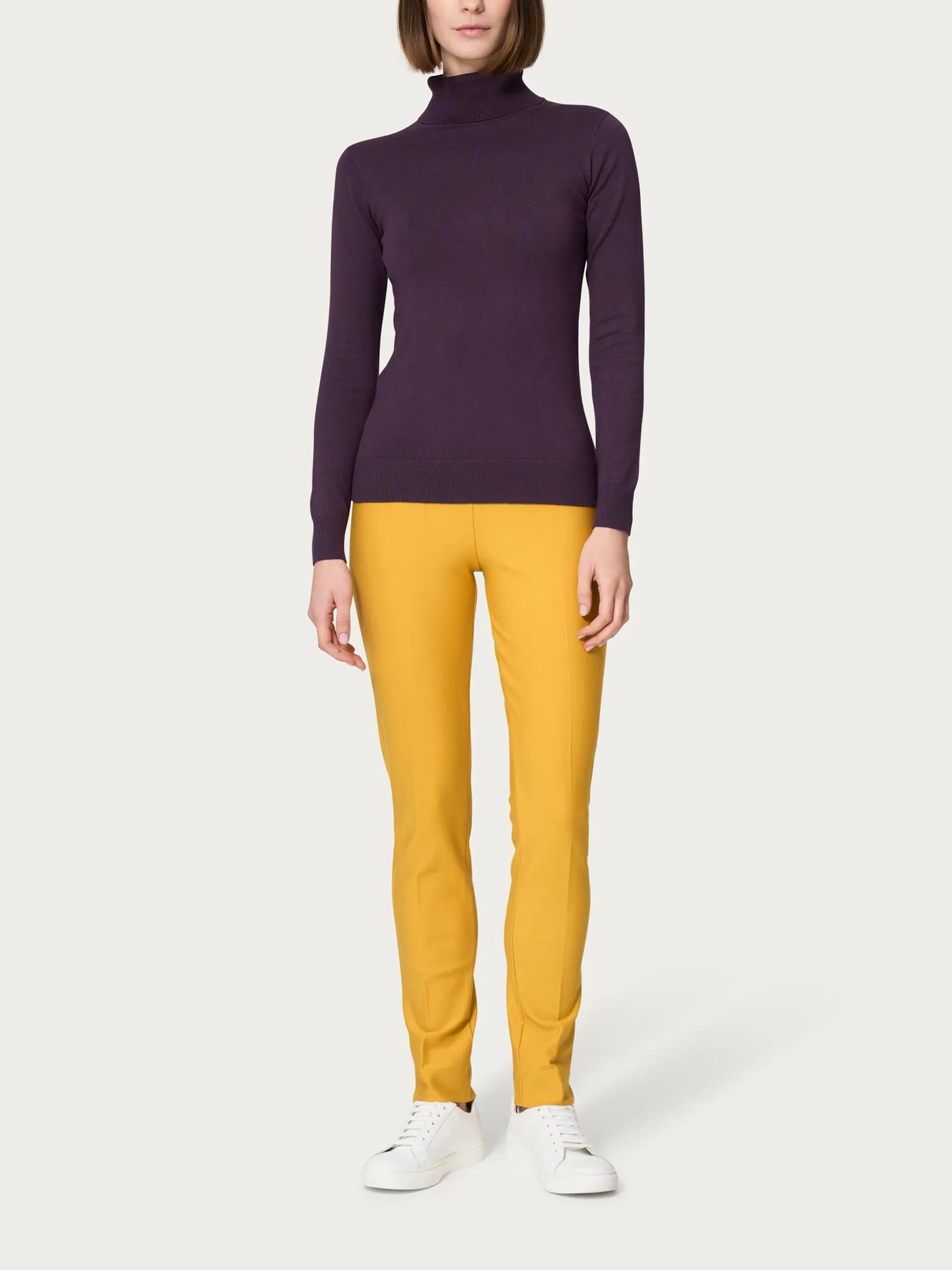 Dolcevita a maglia unita Four Seasons - Plum Perfect