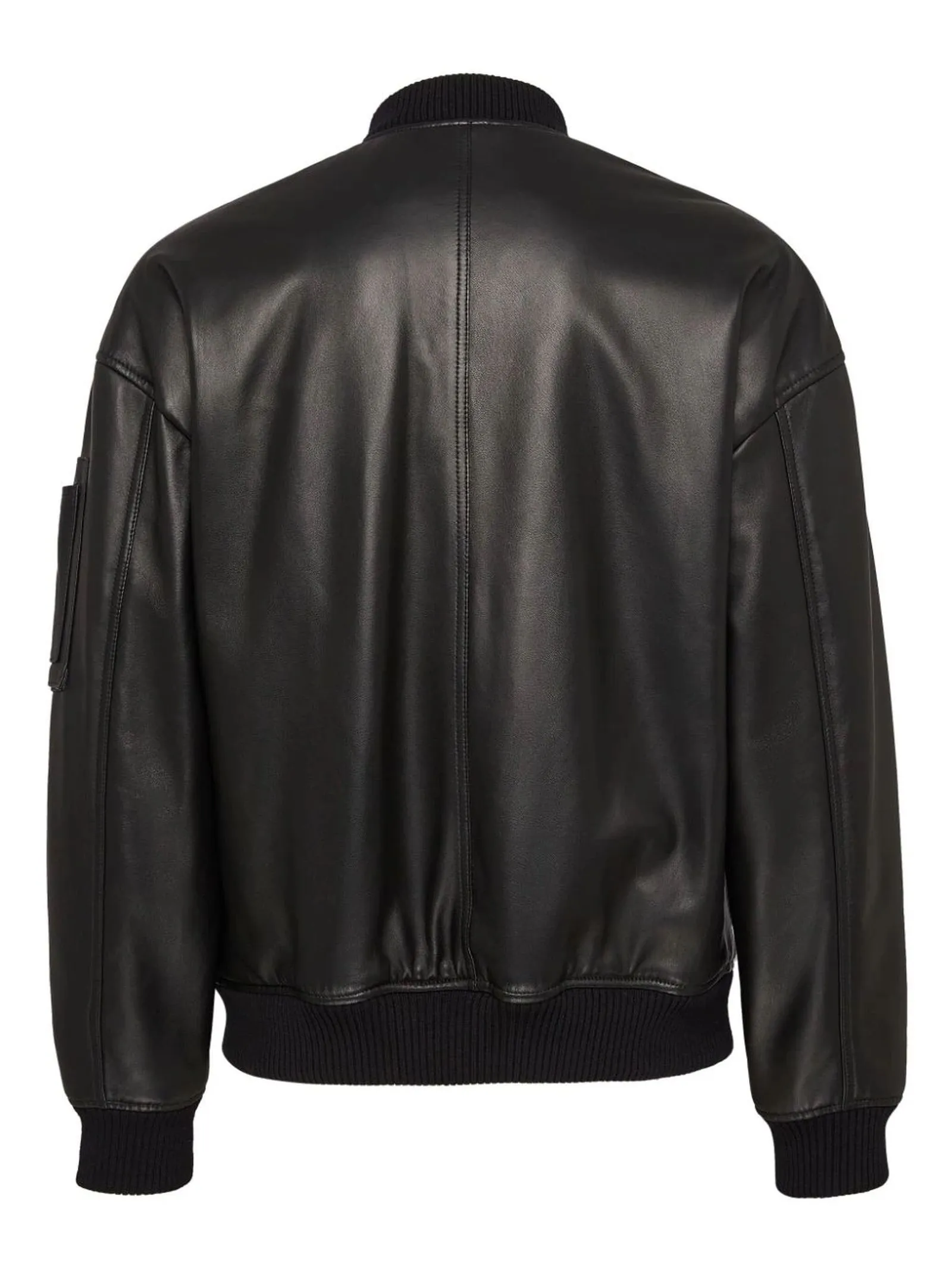 DSQUARED Abbigliamento,Giubbotti Bomber in pelle nero 