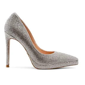 Décolleté Steve Madden Klassy Argento Donna Dallo Stile Sexy