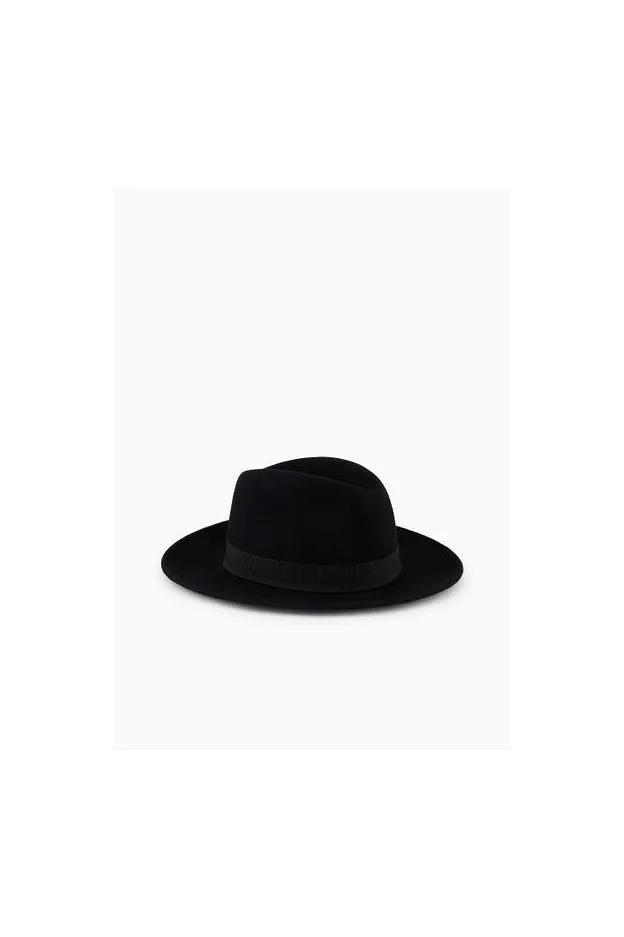   Emporio Armani     Emporio Armani Cappello fedora in feltro    