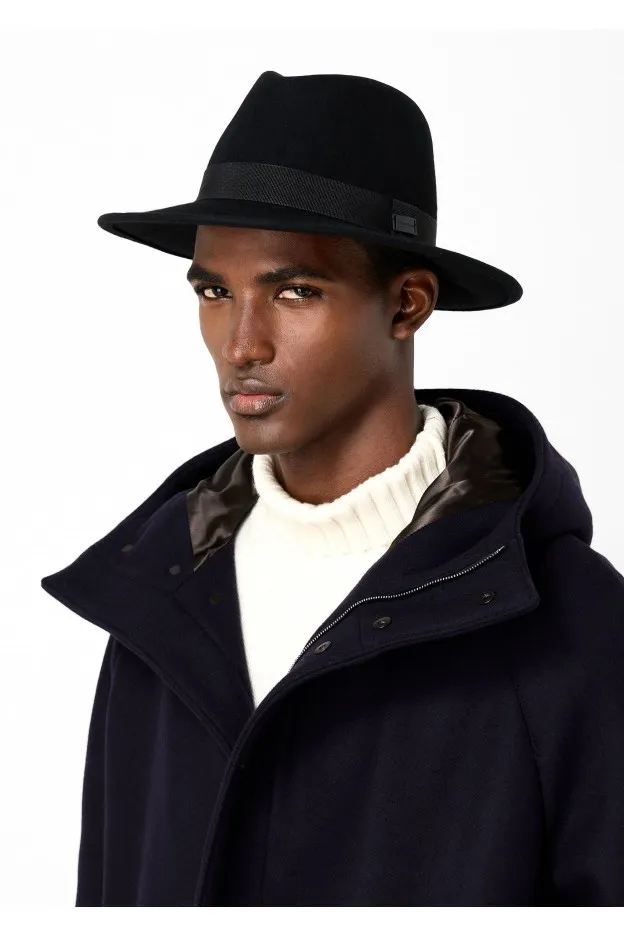   Emporio Armani     Emporio Armani Cappello fedora in feltro    