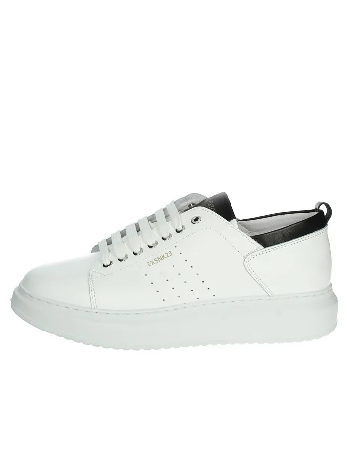 EXTON  SNEAKERS BASSA 952 BIANCO/NERO