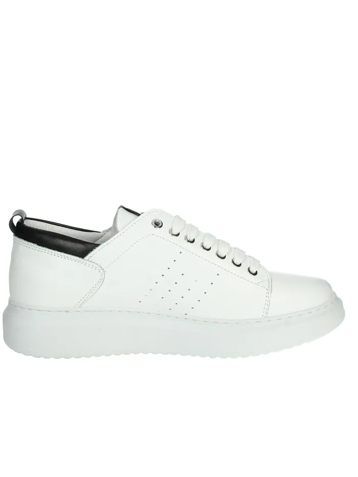 EXTON  SNEAKERS BASSA 952 BIANCO/NERO