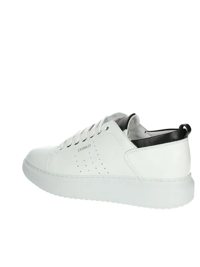 EXTON  SNEAKERS BASSA 952 BIANCO/NERO