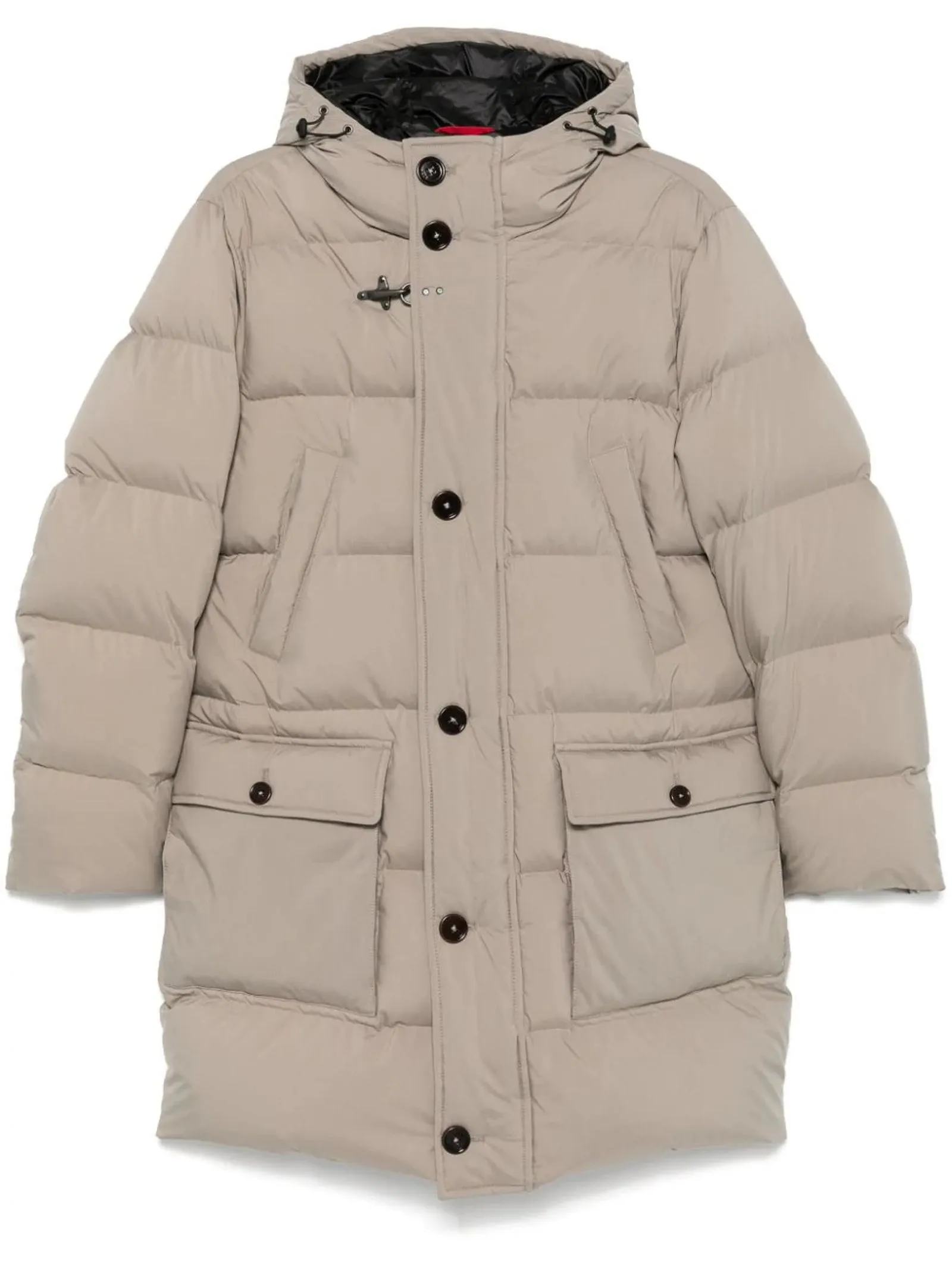 FAY Abbigliamento,Giubbotti Parka in Piuma Beige chiaro 