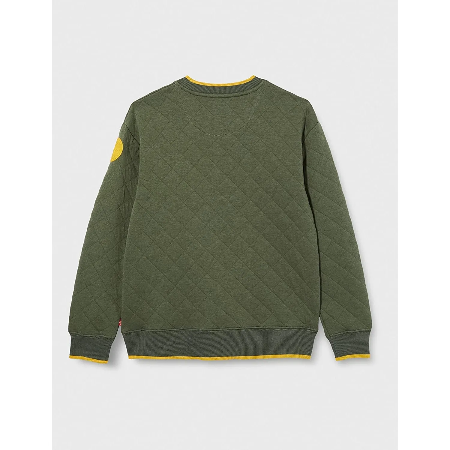 Felpa LEVIS Bambino quilted Verde