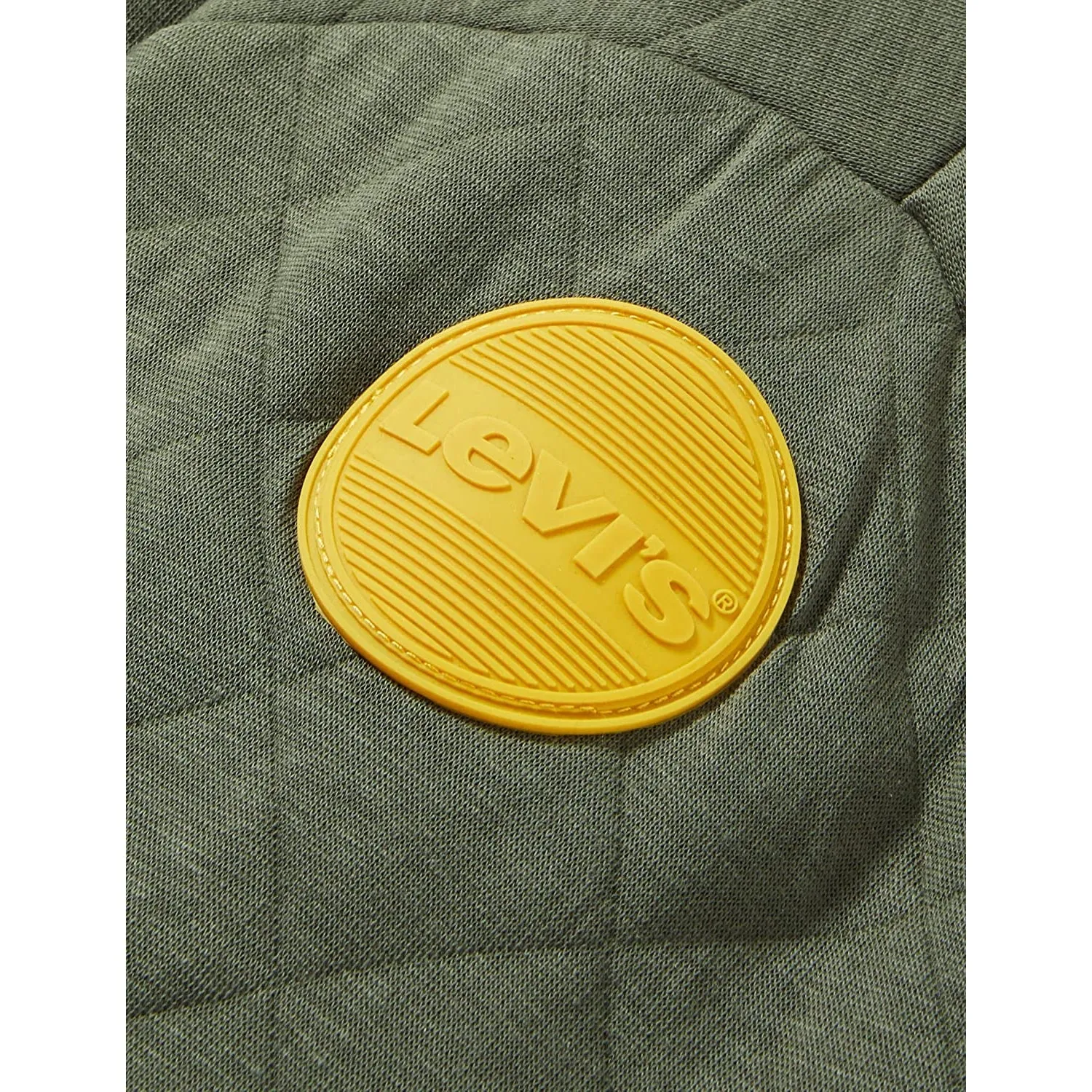 Felpa LEVIS Bambino quilted Verde