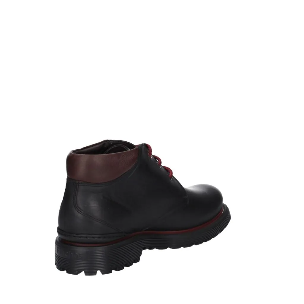 Fluchos  ---------    ------------ Scarpe Polacchine Uomo Nero 34984 AI22