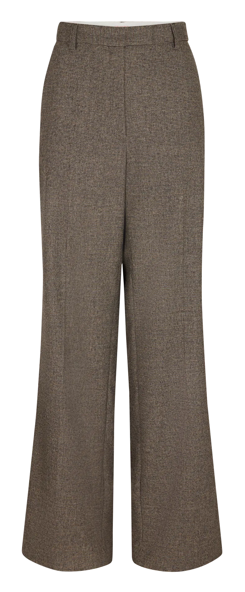  GERARD DAREL   DALI - Pantalone largo in lana mélange Jess | Marrone