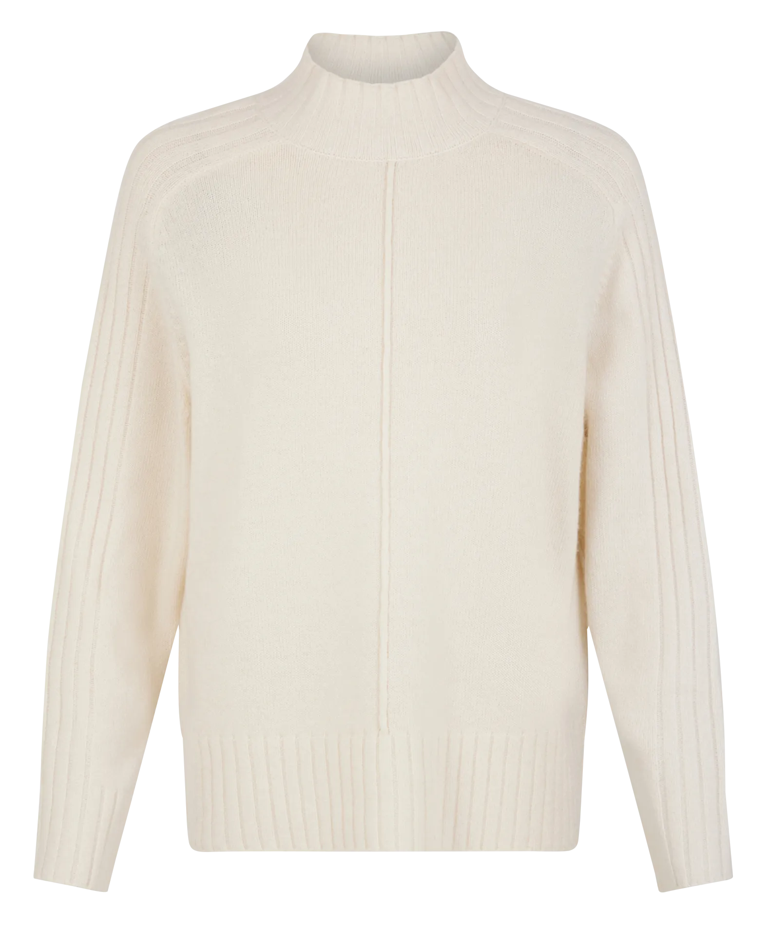  GERARD DAREL   JAINA - Maglione a collo alto in lana e cashmere misto | Bianco