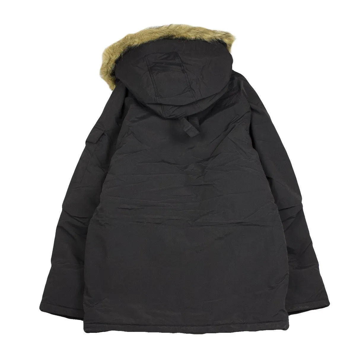 Giaccone Lungo Uomo Anchorage Parka Black/black