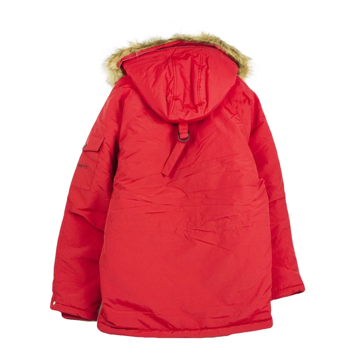 Giaccone Lungo Uomo Anchorage Parka Blast Red/black