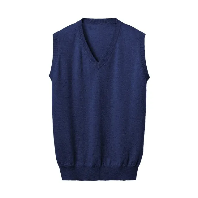 Gilet Uomo Puro Cashmere scollo a V