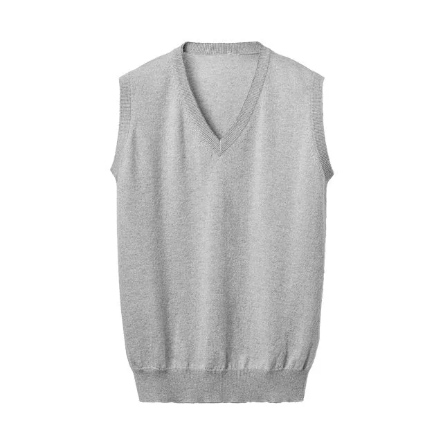 Gilet Uomo Puro Cashmere scollo a V