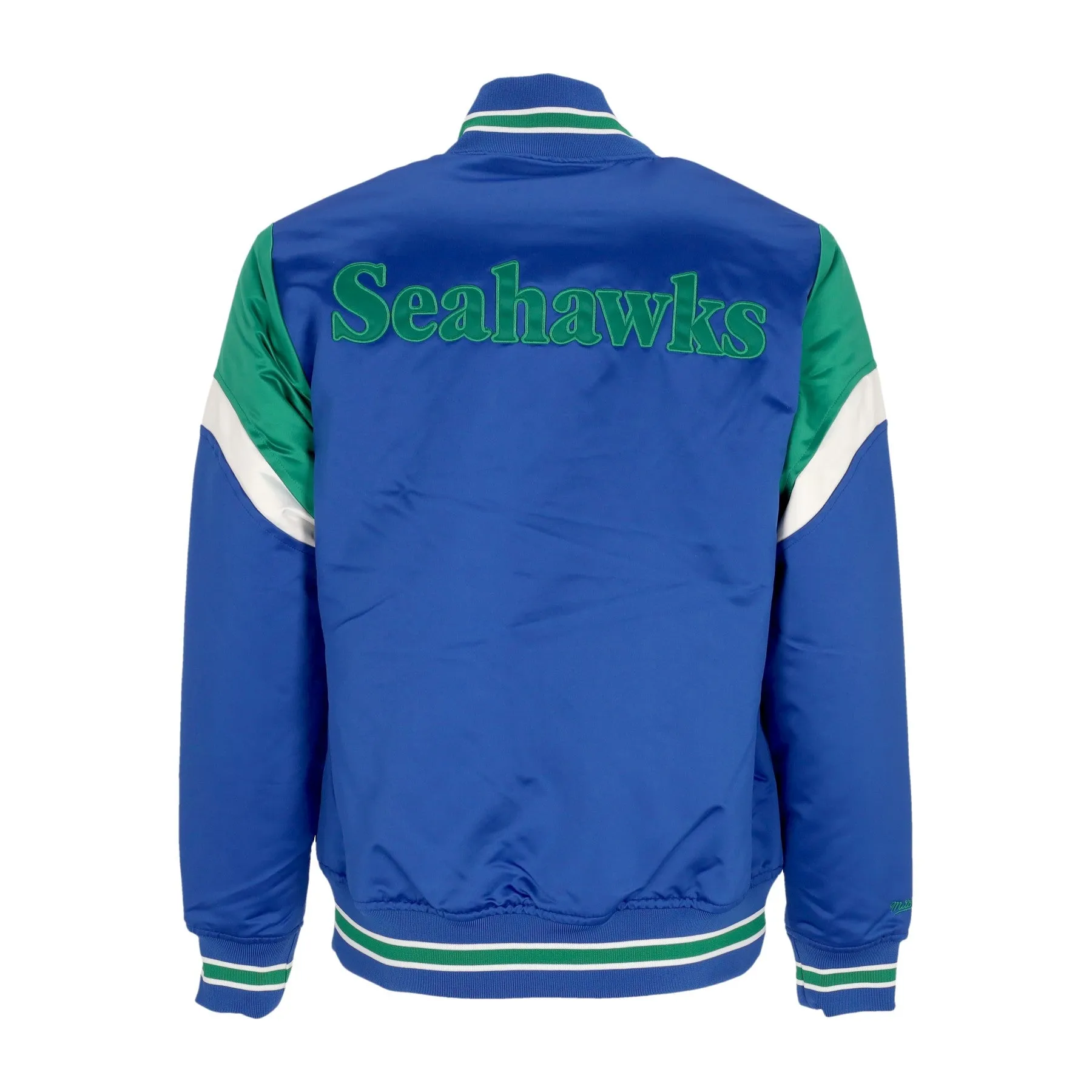 Giubbotto Bomber Uomo Nfl Heavyweight Satin Jacket Seasea Original Team Colors